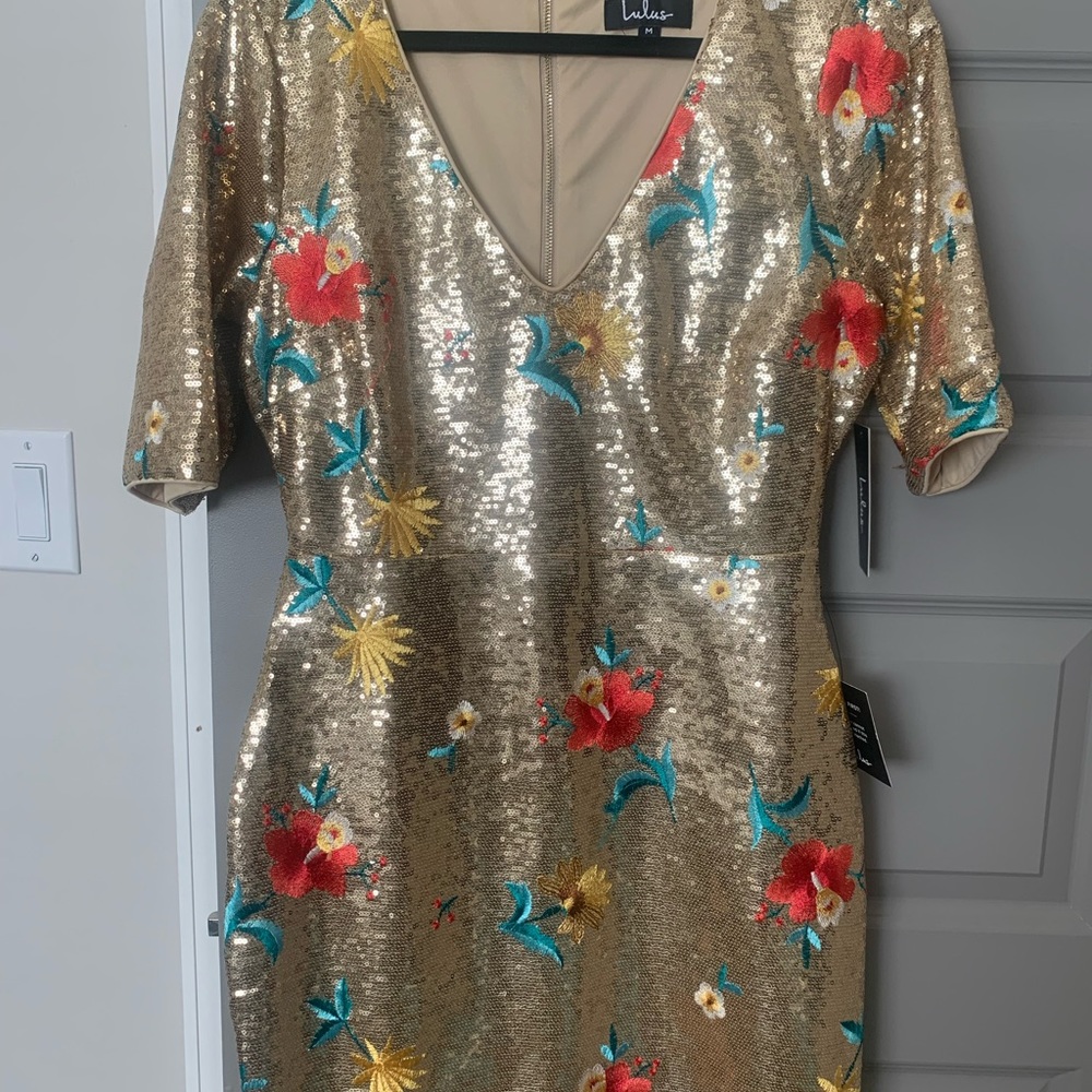 LuLus Sequin Dress